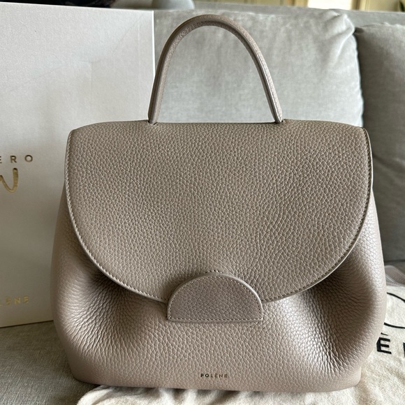 Polene Bags Authentic Polene Numero Un In Grey Poshmark